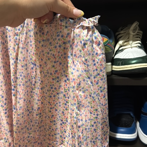 For Love & Lemons Phoebe Floral Puff Sleeve Dress - Picture 10 of 13